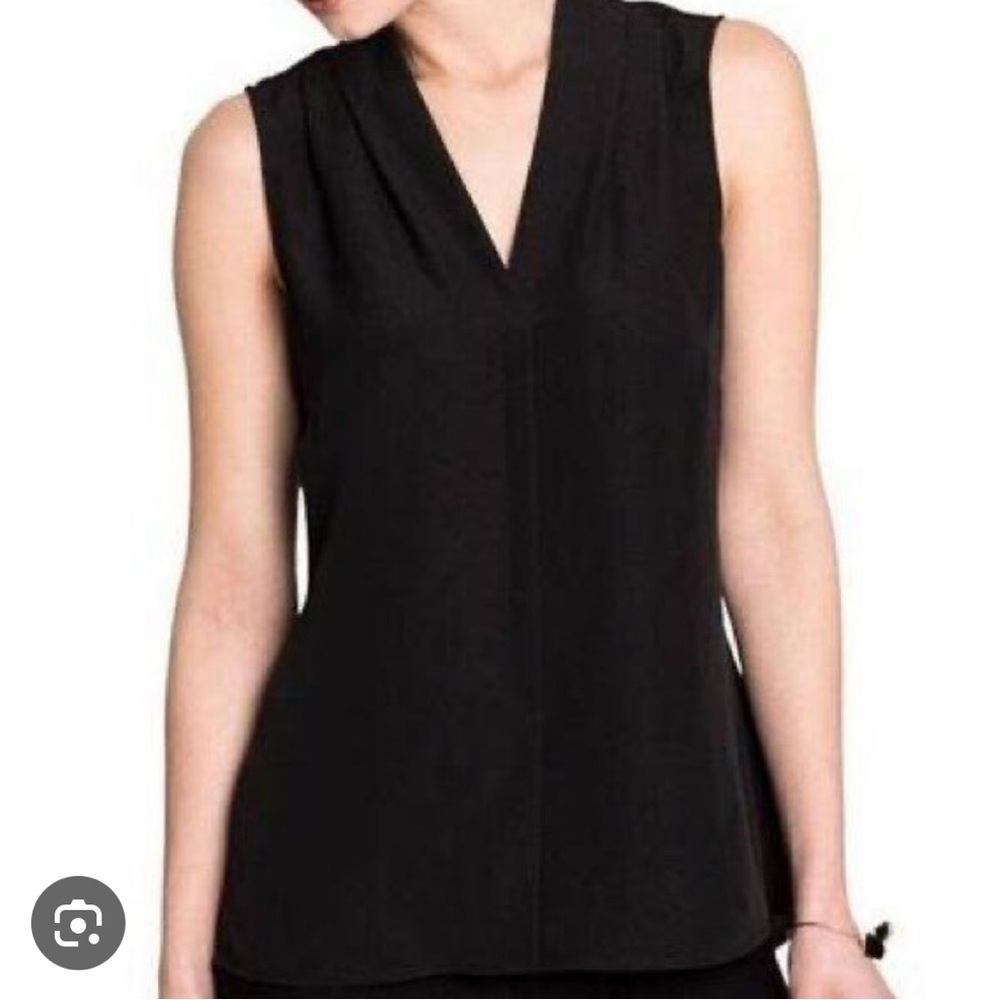 Theory Black Sleeveless Blouse NWT Size Small